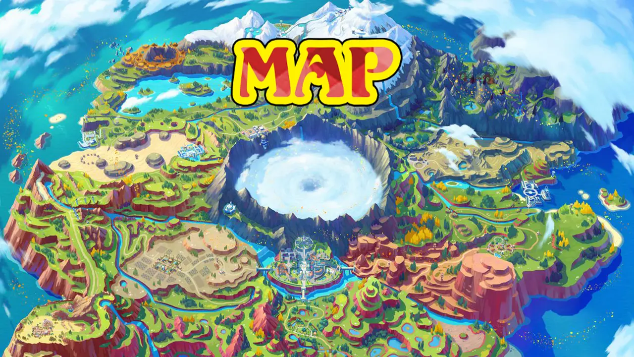 Pokémon Scarlet & Violet Interactive Map